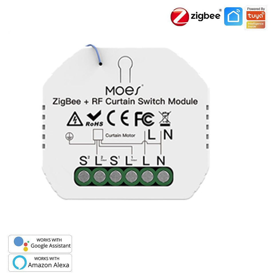 MOES ZRM-108-MS — โมดูลควบคุมม่านเดิม